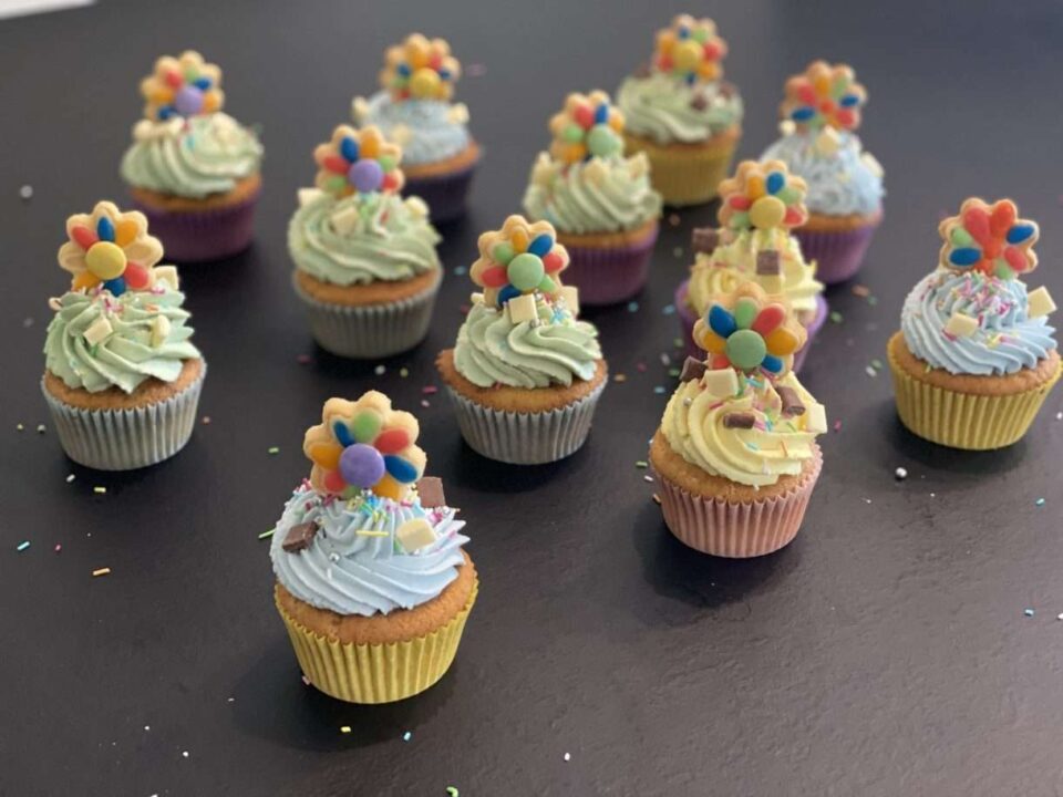 Cupcake colorati