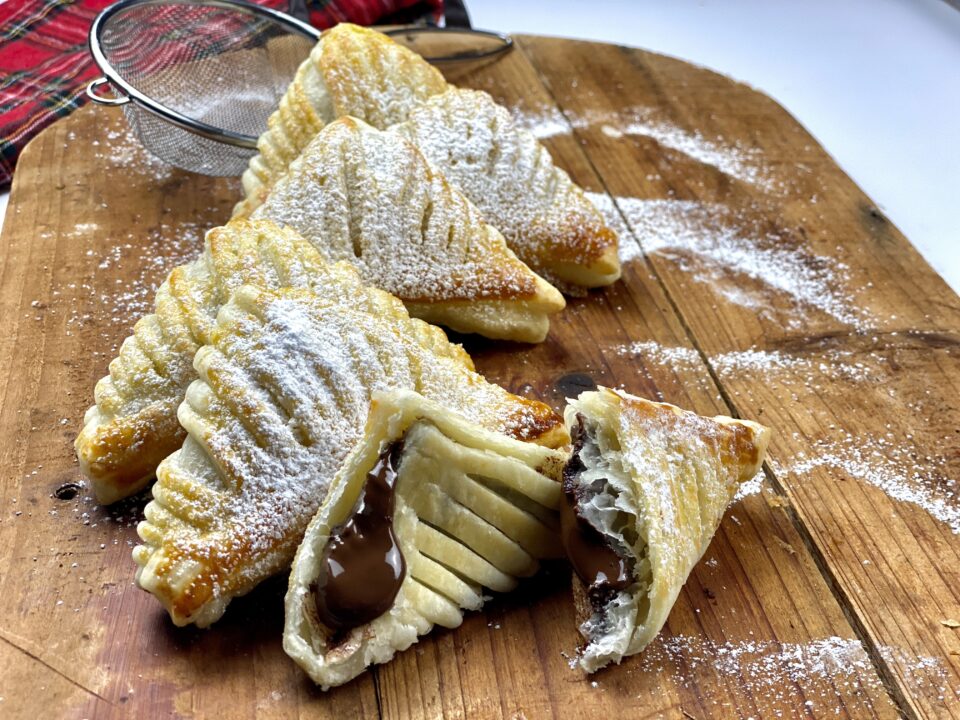 sfogliatine con nutella