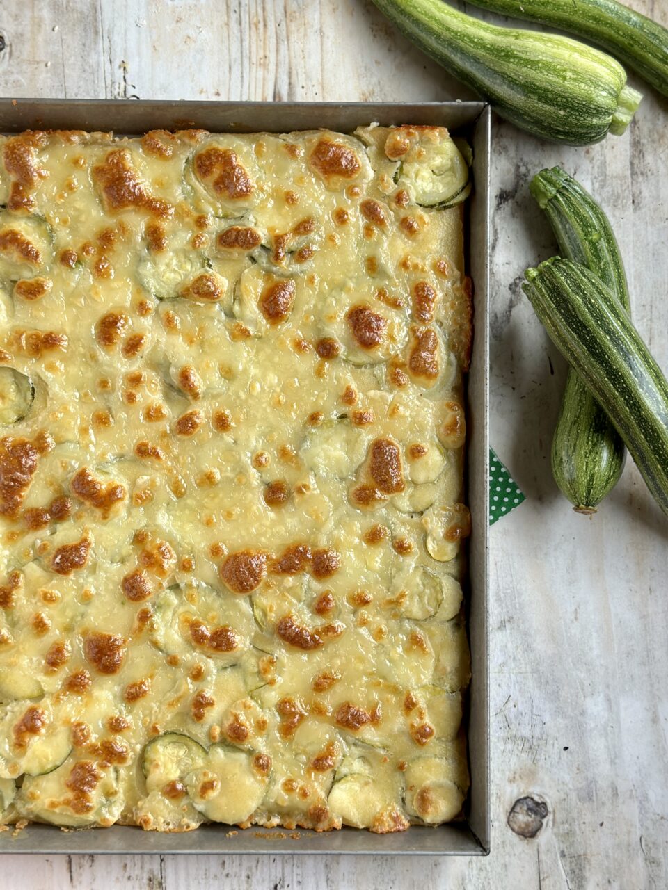 Schiacciata di zucchine