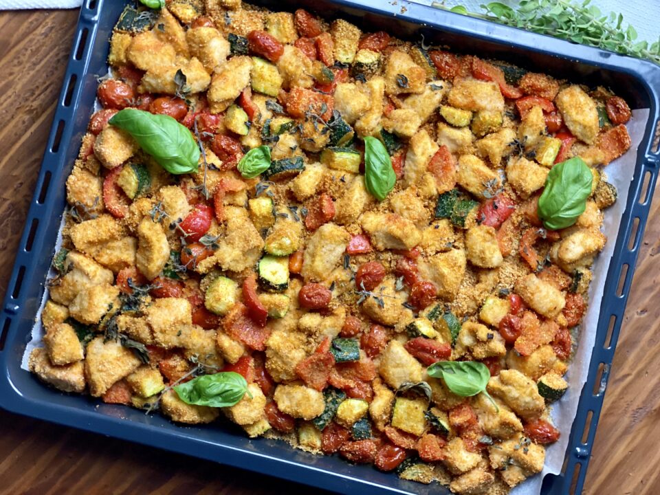 bocconcini di pollo impanato