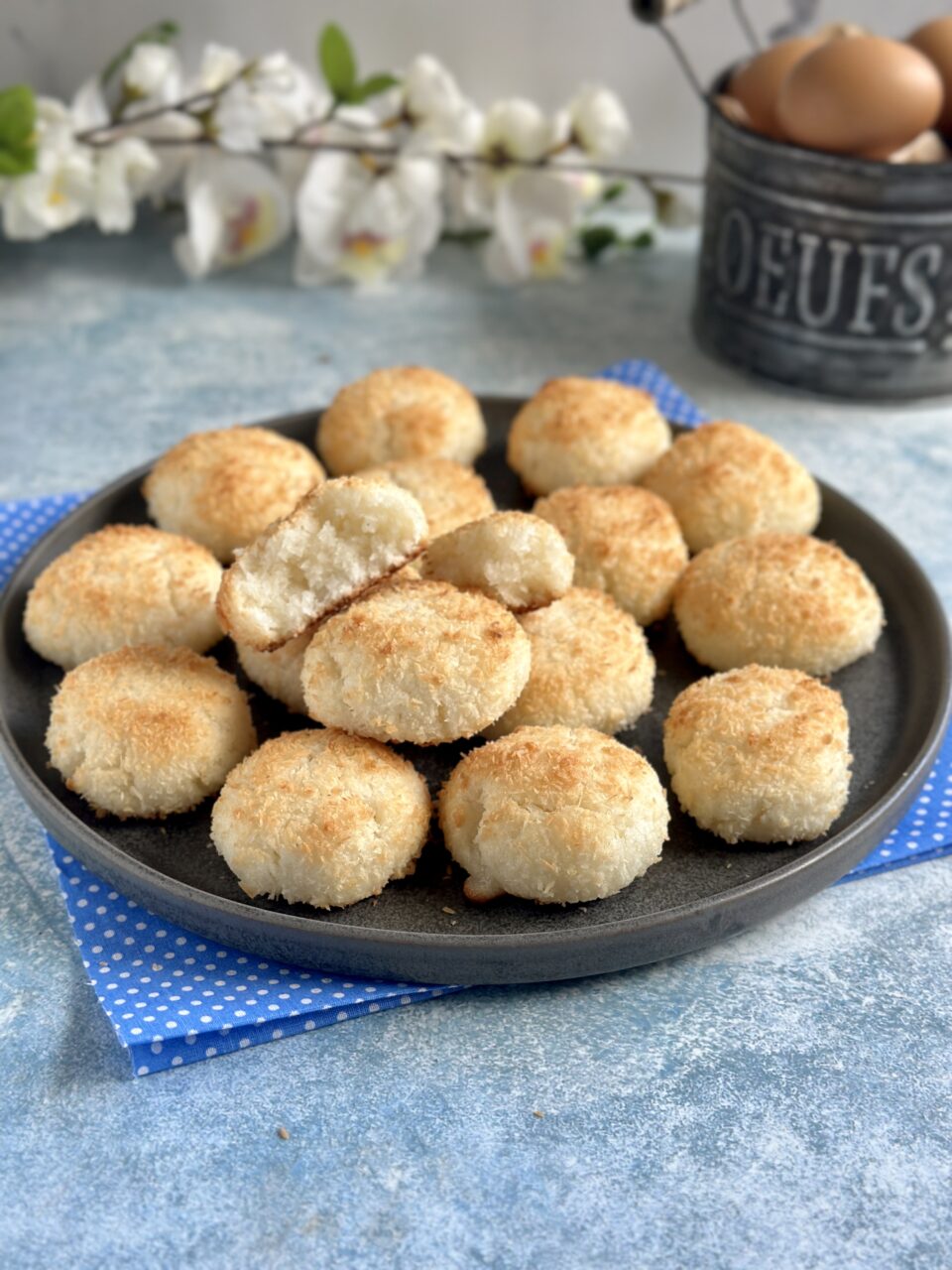 Dolcetti al cocco cotti in forno