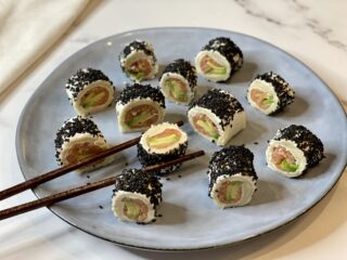 sushi rivisitato con pancarrè
