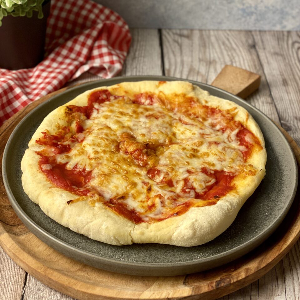 pizza in friggitrice ad aria