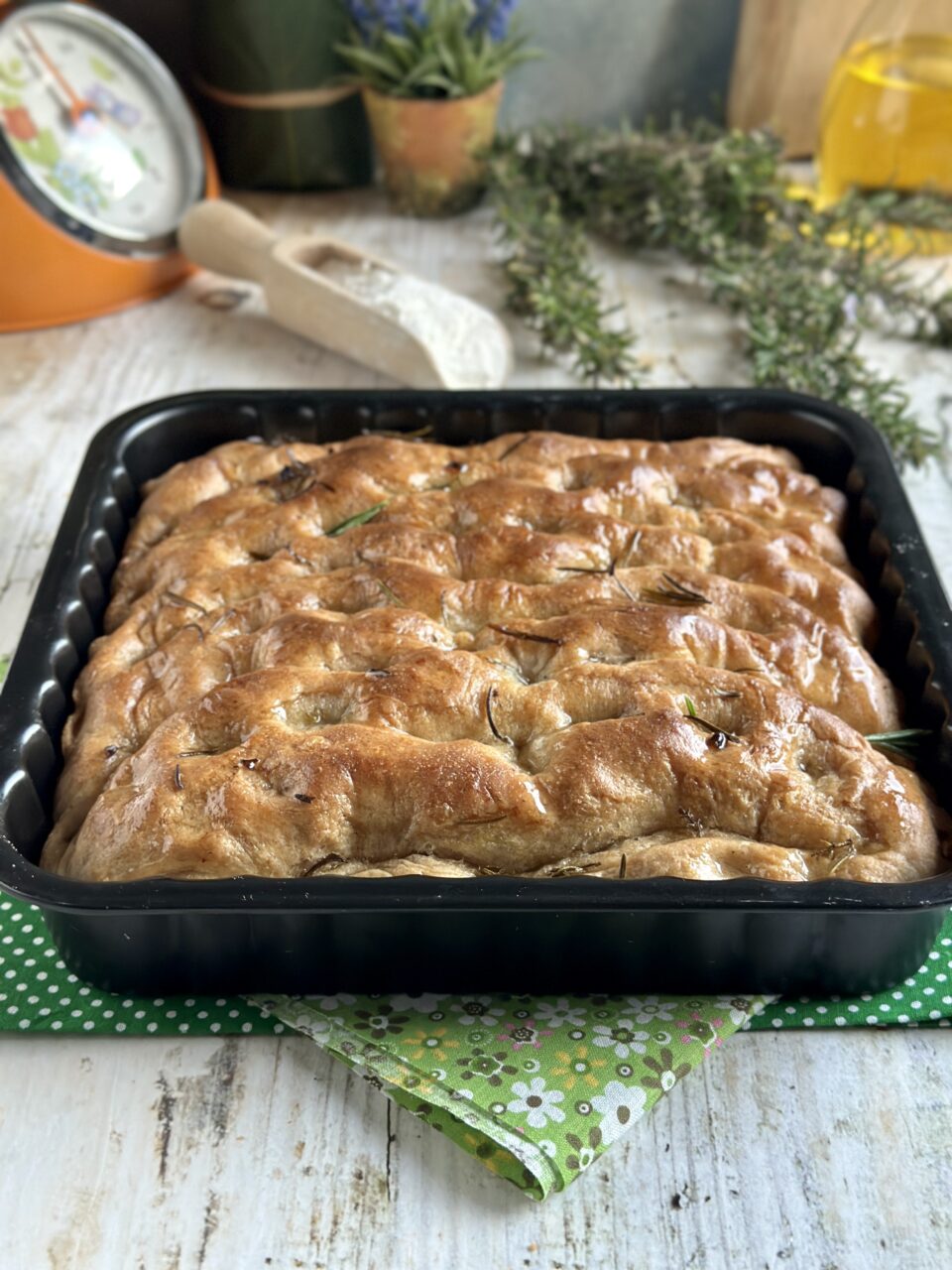 panfocaccia al farro