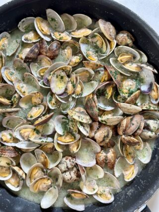 vongole in salsa verde