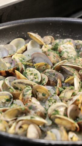 vongole in salsa verde