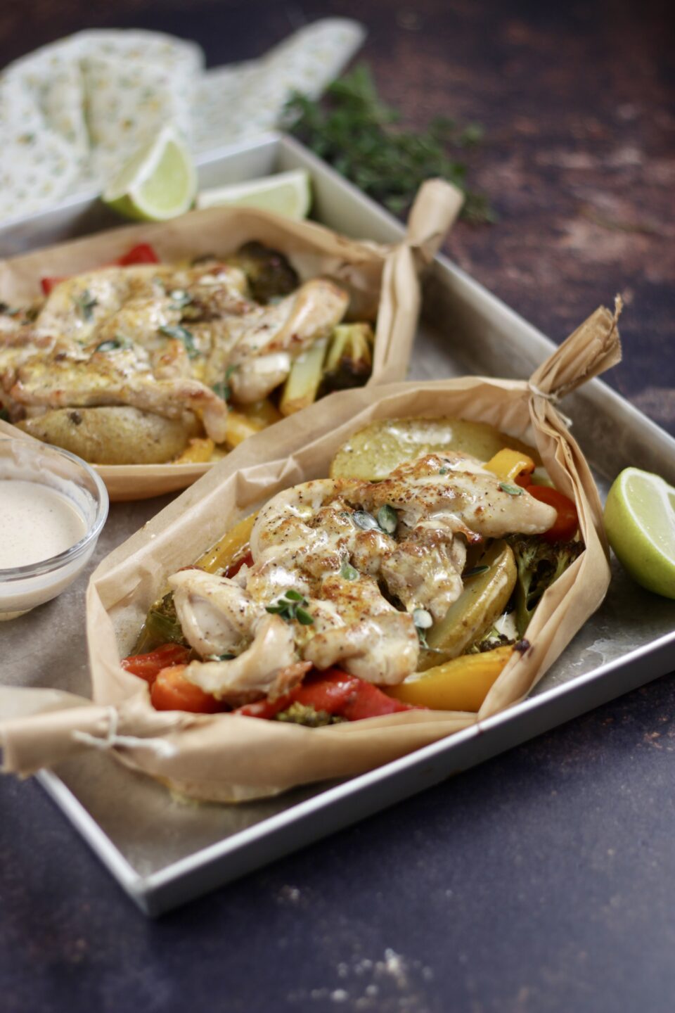 pollo al cartoccio