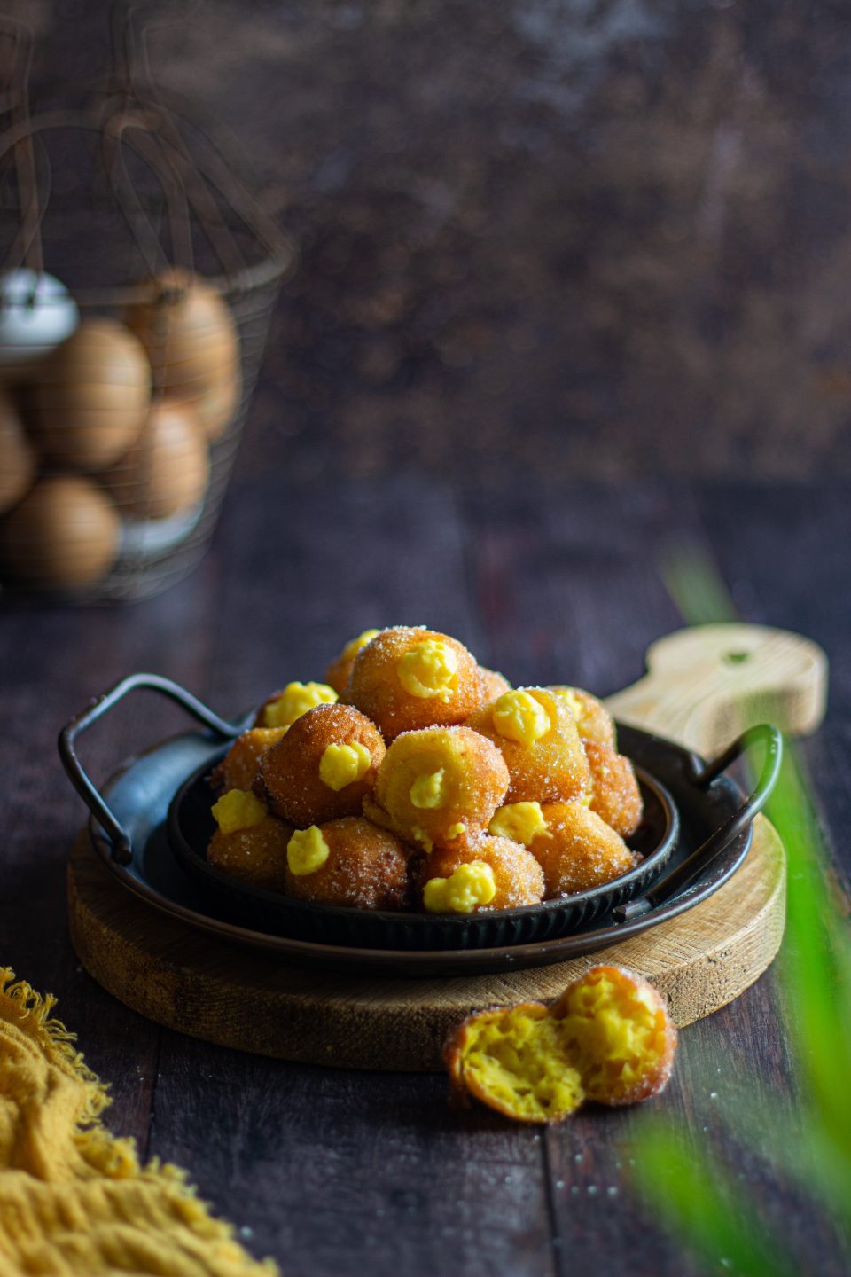 frittelle con crema