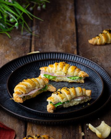 Croissant con sfoglia veloce fatta in casa